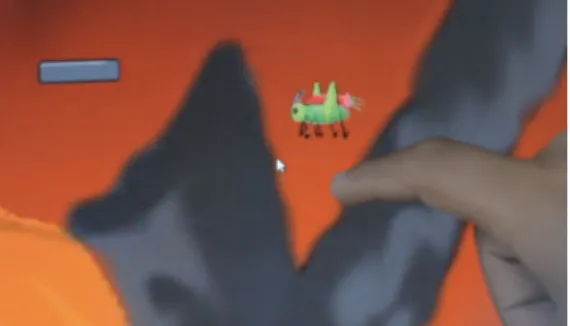 Figure 2: Screenshot of student game developed during MathMaker program. 