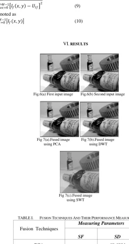 Fig.6(a) First input image        Fig.6(b) Second input image   