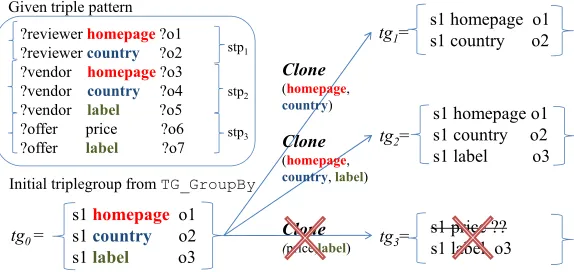 Figure 3.2: Cloning in the context of ambiguous triplegroups