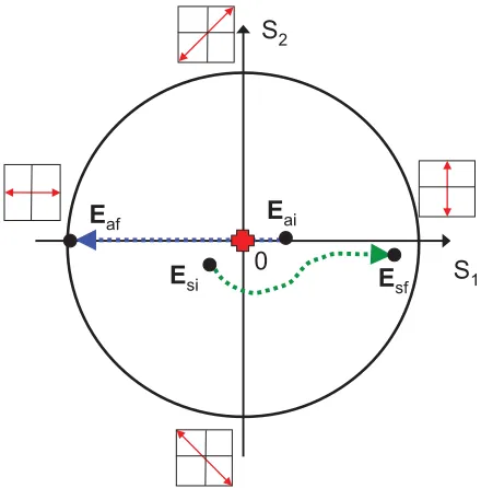 FIG. 7. (Color online) Different types of transitions from nonlas-