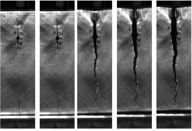 Fig. 7. Fracture surfaces of specimen 1E2 