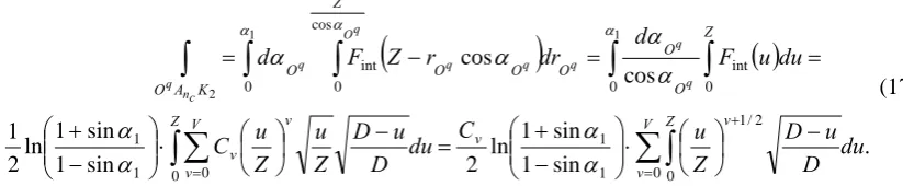Table 1. Calculation results for the stamp task, numerical method 