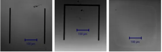 Figure 1. Schematic plot of micromachined silicon plate