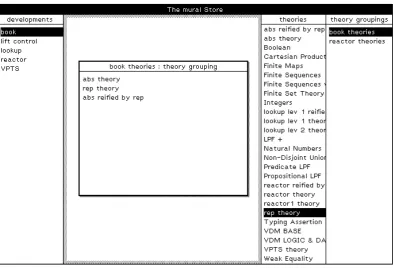 Figure 2.1: The Store Tool