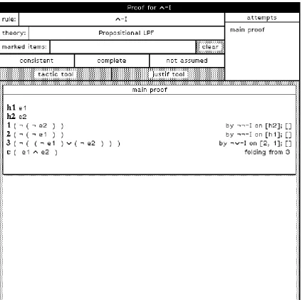 Figure 2.3: The Proof of ∧-I