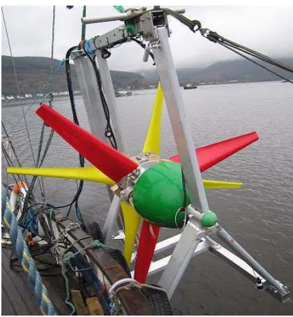 Figure 1:  Prototype contra-rotating marine 