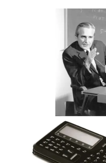 Fig 4: Sample chord keyboards (Douglas Engelbart and Microwriter AgendA) 