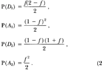 Figure 1 volved in another incompatibility, for  example, with were incompatible with B, a could still be in- C