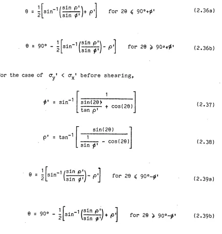 Figure 2.7 shows that two planes are subjected to a maximum stress