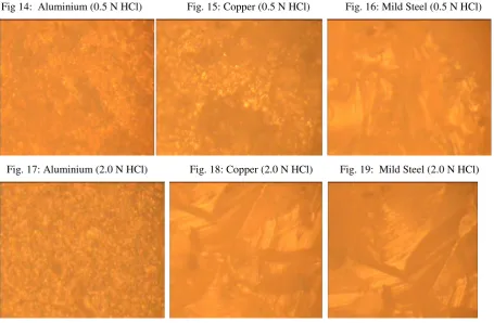 Fig. 15: Copper (0.5 N HCl) 