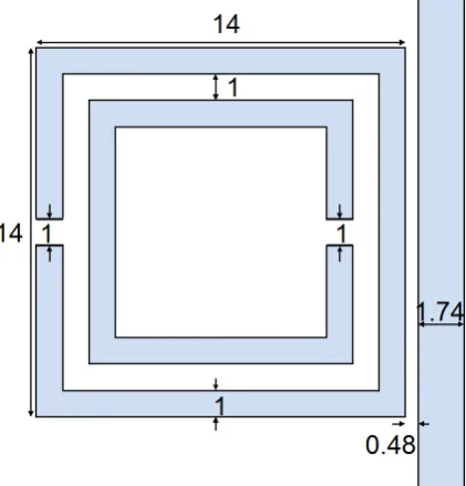 Figure 3. A typical setup of non-contact measurement. 