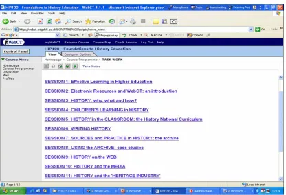 Figure 5.1  Foundations to History Education  