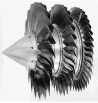 Fig. 2.  BLISK machining by high-speed milling (courtesy of  MTU  Aero-Engines). 