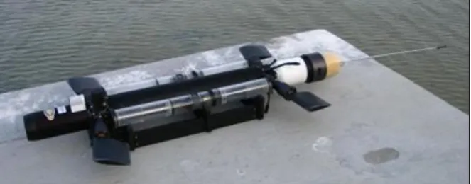 Fig. 7.  iRobotTM „Transphibian‟ foil-actuated swimming robot  (from www.irobot.com )  