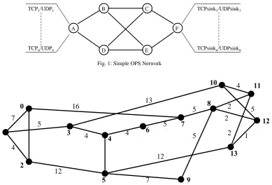 Fig. 1: Simple OPS Network 