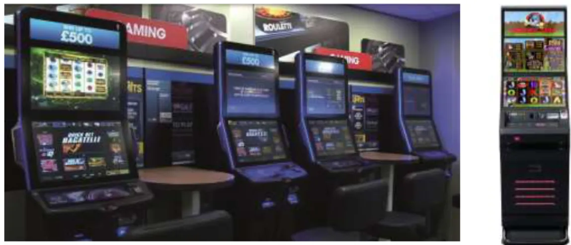 Figure 2 - Gaming Machine terminals that generated the data studied in this  research