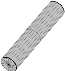 Fig. 2-c) beam element obstacle iso-potential contours in longitudinal plane (� = 5) 