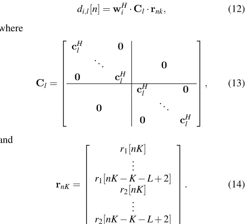 Table 2: Frequency domain inversion of the polynomial ma-