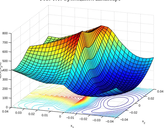 FIG. 1.1. Optimization Landscape