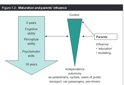 Figure 1.2: Maturation and parents’ inﬂuence 