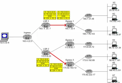 Figure 2-8. Interim LSR for LSP Establishment 