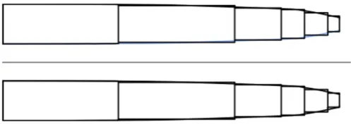 Fig. 2. Representation of the cushion areas of the ALV.