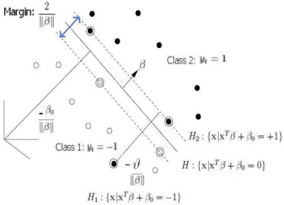 Figure 1.3:SVM for Non-separate Case