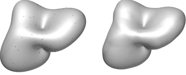 Table 1. Tests with random data on the sphere.
