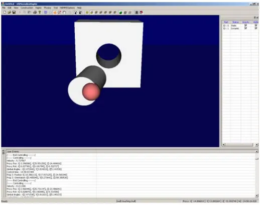 Figure 2. HAMMS user interface 