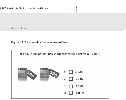 Table 5.1 Learner assessment data 
