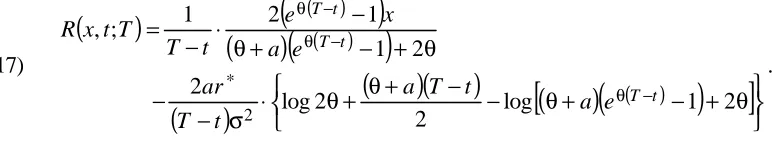 Figure 2 shows the price function and the yield curve of zero-coupon bonds under CIR 