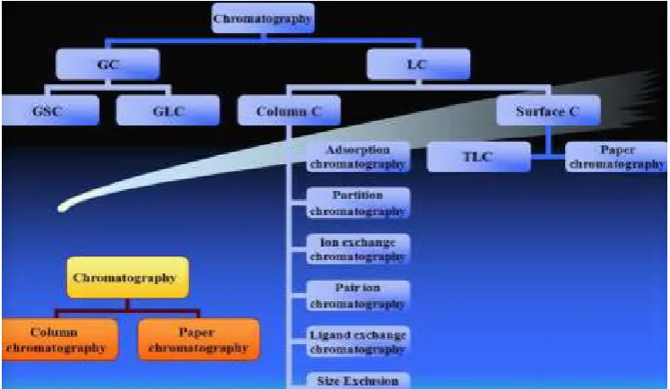 Figure No. 2. Classification of Chromatography 