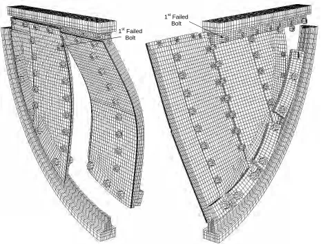 Figure 6  Deformation Shapes after Disengagement 