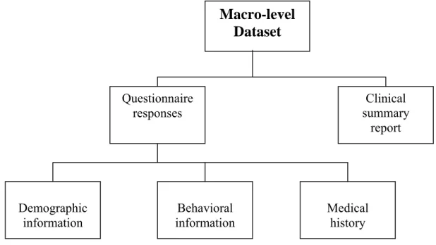 Fig 5.1: Block diagram of Macro-level dataset structure. 