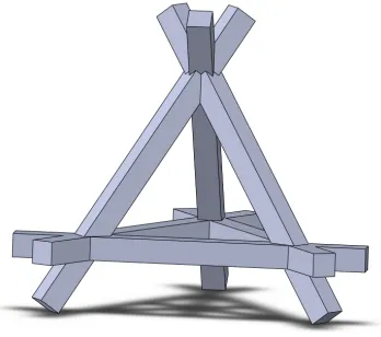 Figure 2.3: A Kagome unit cell