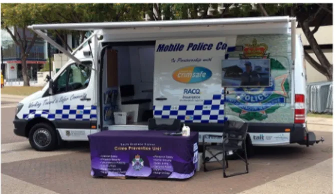 Fig. 1 The Mobile Police Community Office (MPCO)