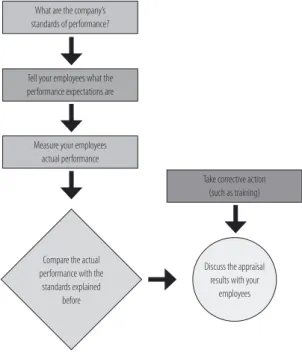 Figure 2 - Steps to perform Performance Appaisal