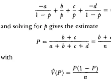 table (Table 1A). The information fuction tion are calculated as examplified in the calculation measures the quality of  the estimate Zp which P is given by 