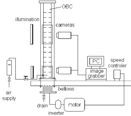 Fig. 1. Schematic diagram of the experimental apparatus.