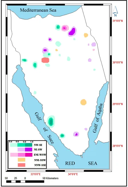Figure 8obtaining the majority zones of the different populations. 