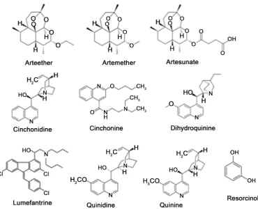 Figure 1. Molecular structures of the studied analytes.  