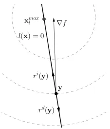 Figure 3.3: Rays ripyq and rdpyq