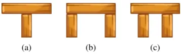 Figure 1: The twelve different blocks available.