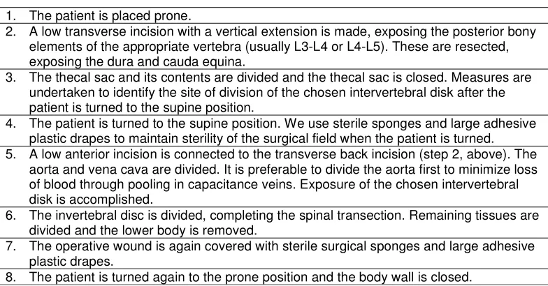 Fig. 3. The patient is shown after the 