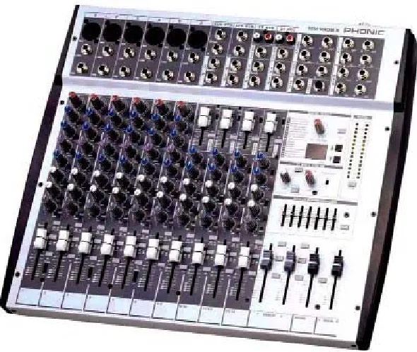 Figure 5: Virtual control panel 
