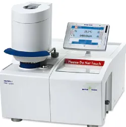 Figure 1. Photograph of TMA/SDTA 1 HT/1600 thermal analyzer. 