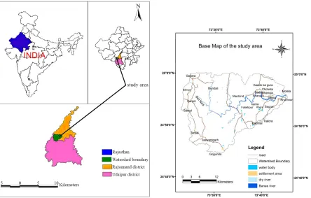 Figure 1. Location map of the study area. 