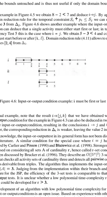 Figure 4.6: Input-or-output condition example: i must be first or last 