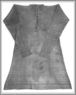 Figure 2: The Waistcoat of King Charles I. Worn at his execution on January 31, 1649. Photograph reprinted with the permission from A History of Hand Knitting (Rutt, 1987) pg 78