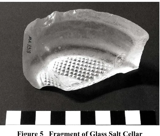Figure 5   Fragment of Glass Salt Cellar 